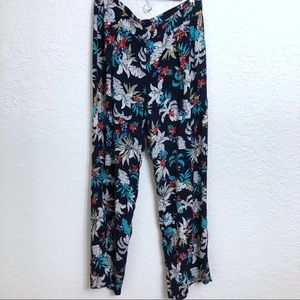 Gypsies & Moondust Floral Wide Leg Pants